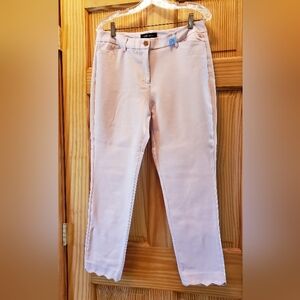 Light Pink Cropped Pants